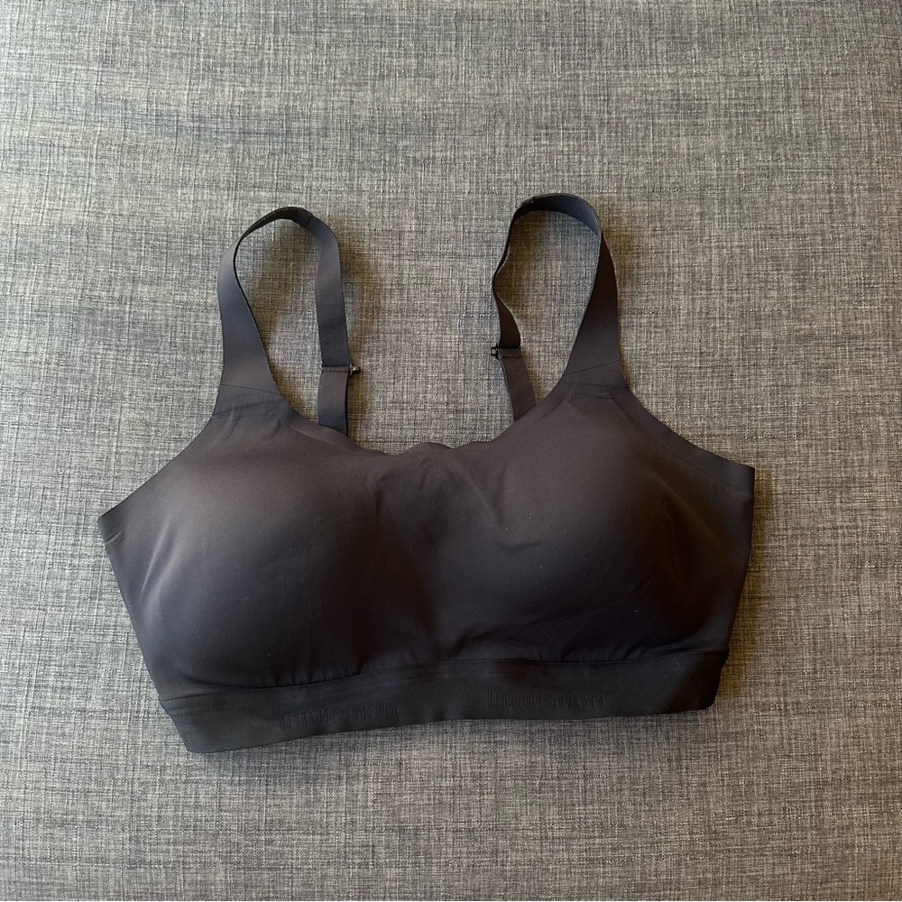 NWOT Lululemon Fine Form bra, Black, sz 36DD/E